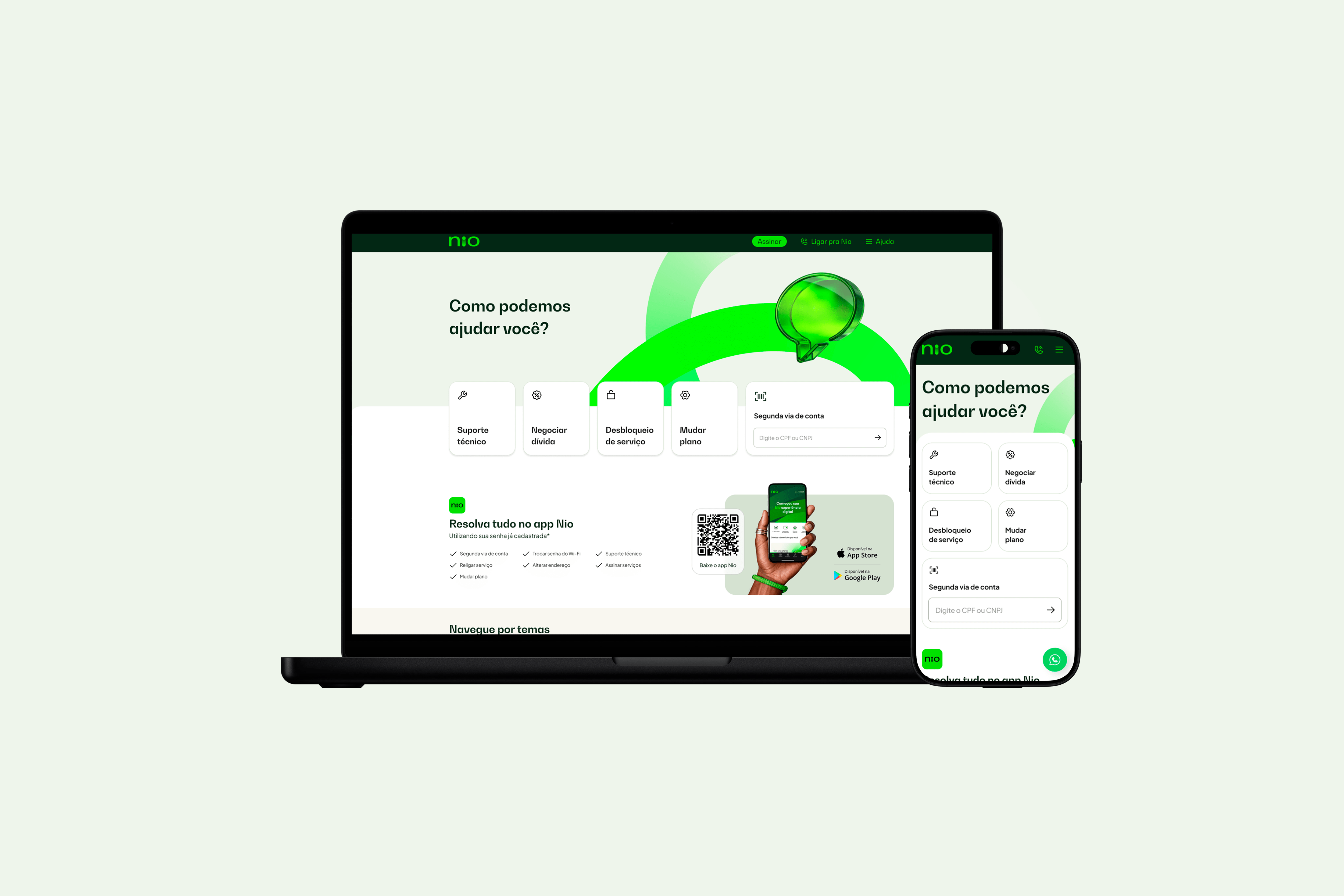 Portfolio of Guilherme Ramos displayed on a tablet, laptop, and smartphone, showcasing a consistent design with his name and title 'UX Designer' prominently visible on all devices.