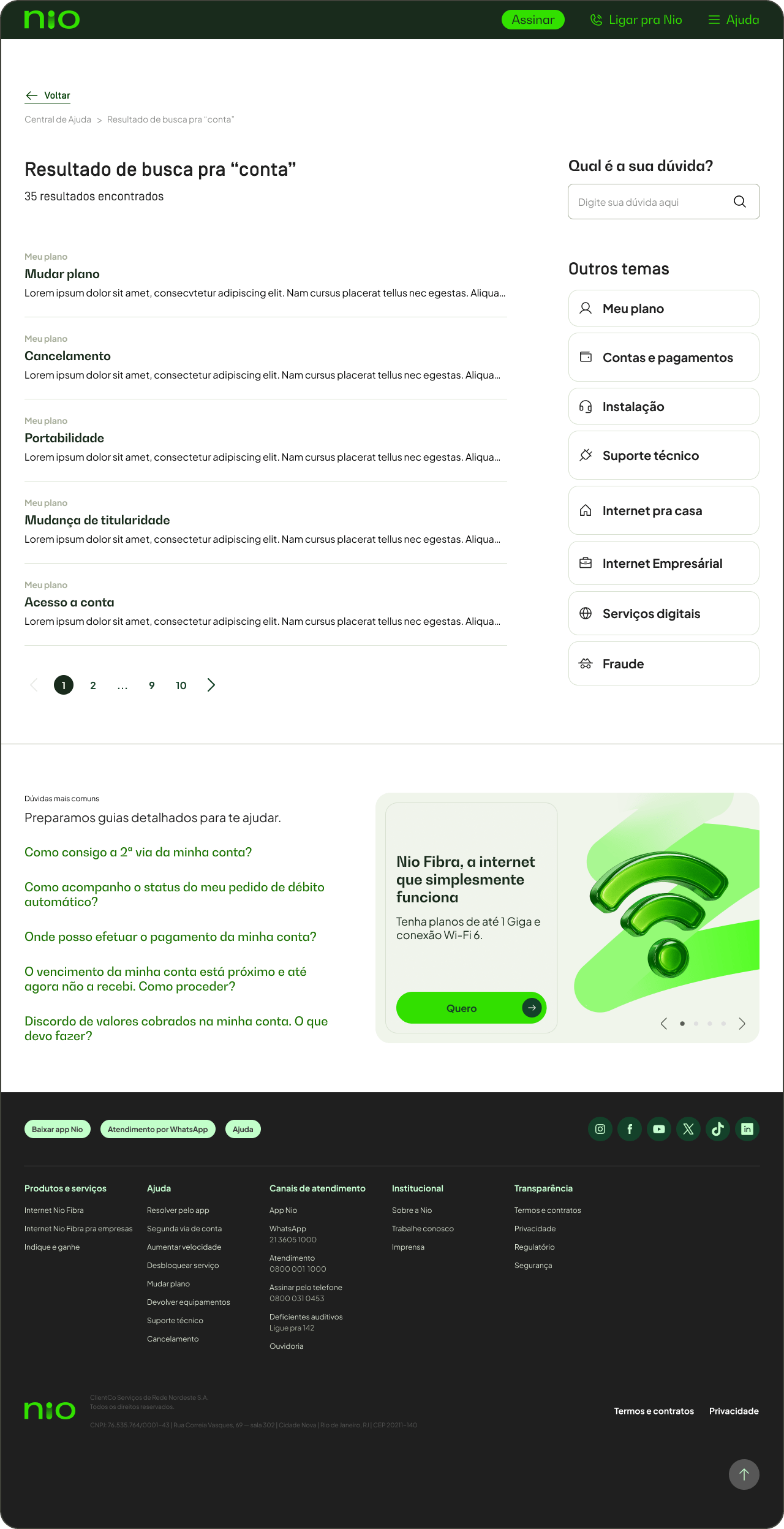 Mobile app screen of a digital bank with a blue and white interface. The screen displays the user's balance (R$ 240), options for financial transactions like Pix, deposits, and withdrawals, along with shortcuts for personal loans, a virtual card, and shopping promotions.